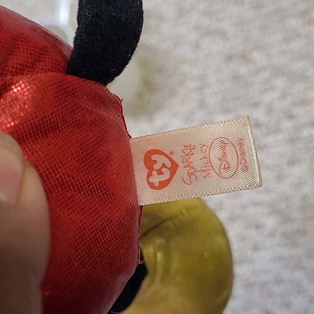 Ty Disney Mickey Mouse Plush Toy - Picture 3 of 6